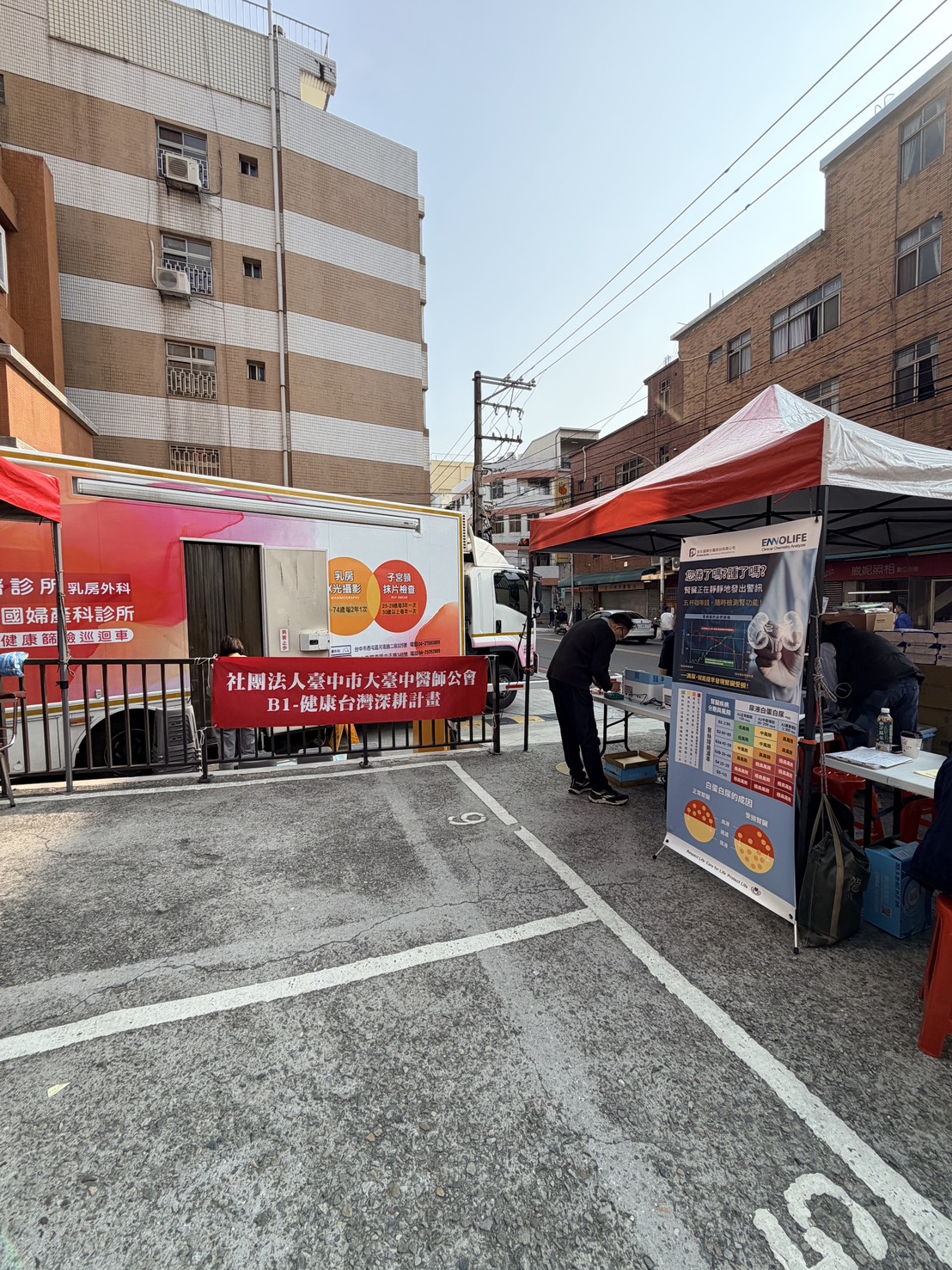 Supporting Community Health: Central Taiwan Community Healthcare Network Annual Health Screening Event